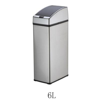 China Sustainable Home Multifunctional Smart Sensor Anti Rust Decoration Stainless Steel Mini Trash Can Metal for sale