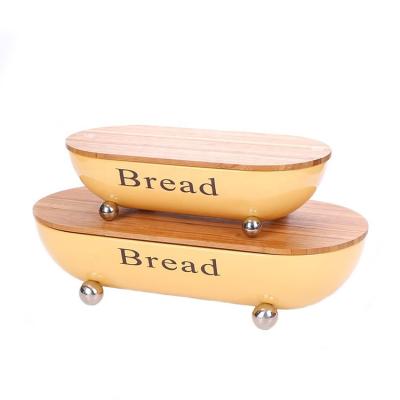 China Steamable Reusable Airtight Restaurant Cover Food Grade Bamboo Bread Box for sale