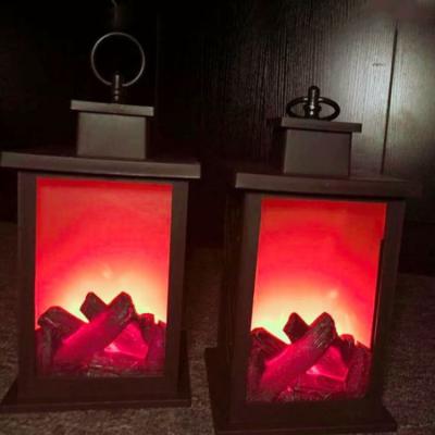 China High quality home decoration environmental protection simulation flame decoration fireplace lantern for sale