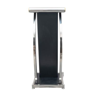 China Modern Iron Baking Lacquer Black Color Durable And Popular Lectern for sale