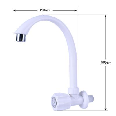 China Hot sale pvc faucets water faucets metered bathroom and kitchen plastic faucets faucets&pvc faucets&pvc plastic water faucet for sale