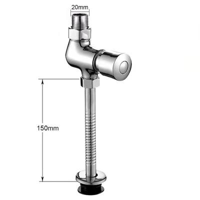 China Modern Public Factory Supplier Kitchen Bathroom Faucet Self Closing Time Delay Easy Operation Valve Brass Body for sale