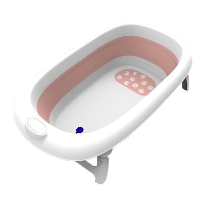 China Take A Bath GICA 8056 Hot Selling Luxury Bathtub Collapsible Thermo Sensitive Baby And Kids Bathtub for sale