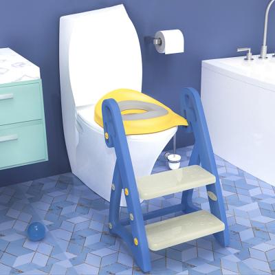 China GICA 8061 2-in-1 Baby Toilet Baby Bath Chair Baby Bath Chair Baby Bath Seat Fashion Design Multi Function Training Stool 625*366*533mm for sale