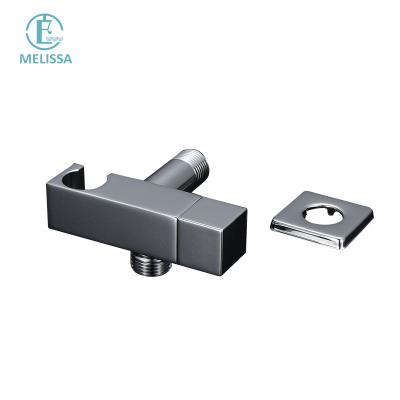 China Antioxidation Brass MELiSSA Chrome Angle Valve Bracket Faucet for sale