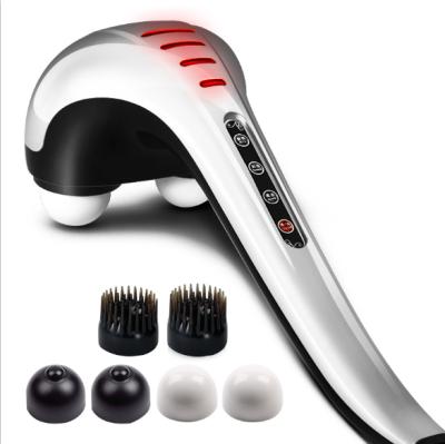 China LUYAO LY-627A Heating Double Head Body Percussion Double Head Massager for sale