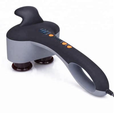 China Vibrated With Dual Heads Heating King Amazon Energy Massager Handheld Tools Hot Infrared Electric Massage Vibrator for sale