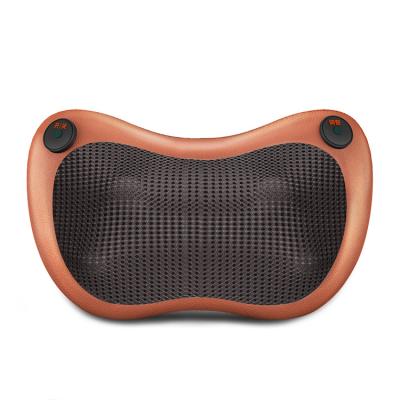 China 2 Buttons Body Neck Back Massager Luxury Spa Shiatsu Car Massage Pillow With Heater LY-735A for sale