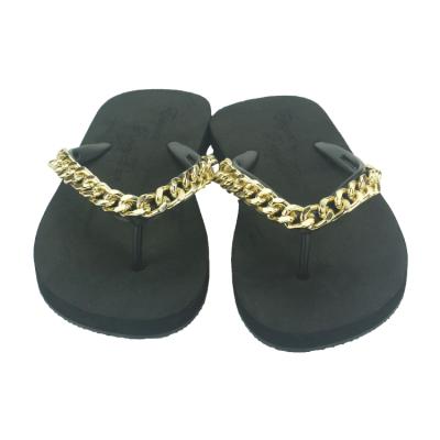 China Fashionable Summer Anti-slippery Women's Sandals Flat All Kinds Of Slippers for sale