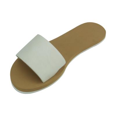 China New Design Moroccan Leather Slippers Slippers Slippers Thong Sandals Women PU Anti-slippery Flip Flops for sale