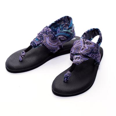 China Running cool shoes Birken flat summer vacation uncovered heel sandals tevas pleasantly beach flats thong sandals for women for sale