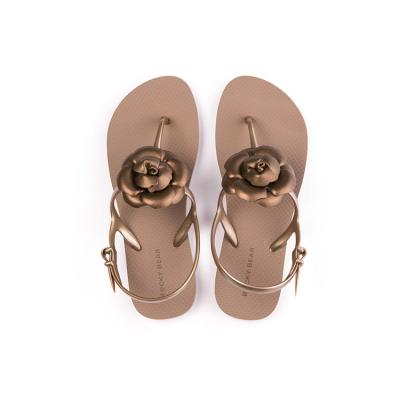 China Comfortable Anti-slippery EVA Sandals Custom Logo /Design Backless Shoes Sea Beach for sale