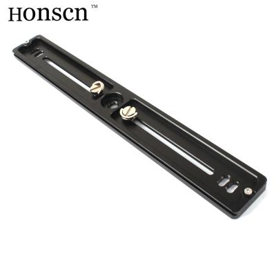 China Professional Video Camera Quick Release Plate CNC Processing Alloy 300mm Long Arca Swis Tripod Quick Release Aluminum Plate for sale