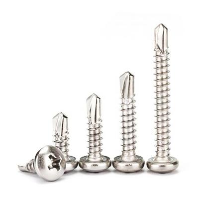 China Pan Stainless Steel Pan Head Self Self Drywall Pan Stainless Drywall Screw m1.6 m2 m3 m4 m5 m8 for sale