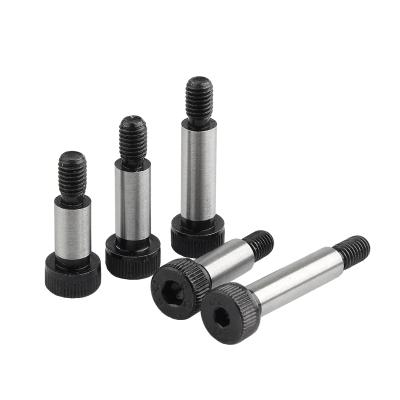 China Black M3 M4 M6 M8 Grade12.9 Carbon Oxide Shoulder Pan Pan Hex Socket Joint Main Screw Bolt for sale