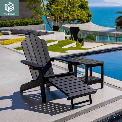 China Modern High Quality Waterproof Patio Garden Chair Plastic Adirondack Chairs Folding Furniture for sale