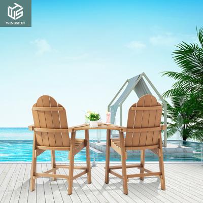 China Modern Factory direct sale Outdoor Cross Back Bar Stool HIPS Dining Chair Bar chairs for sale