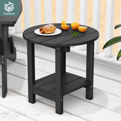 China Convertible Hot sale Weather Resistant Outdoor End Table Portable Adirondack Side Table for sale