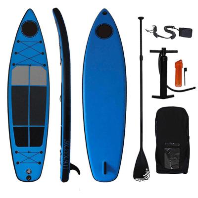 China Drop Stitch + Nice Design PVC Inflatable Swimming Board 247cmx71cmx10cm With Paddle For EU for sale