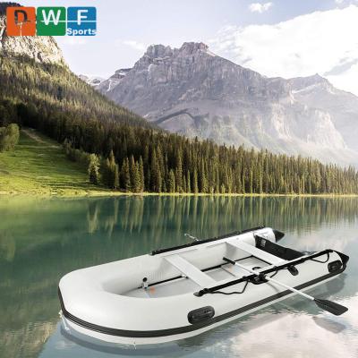 China PVC EN/CE 3.6M inflatablefishing inflatable boat yacht with 0.9mm PVC high pressure air pipe and aluminum floor for sale