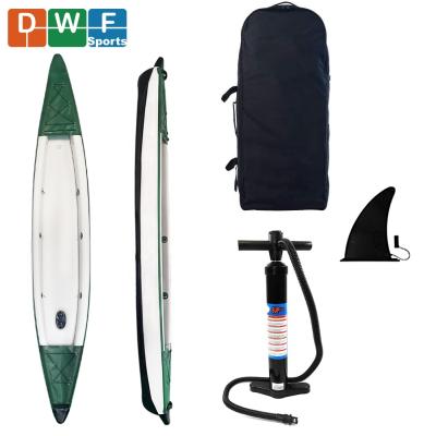 China Custom EN/CE 2 Full Person 3 Person Cheap Dropstitch Inflatable Kayak (FDS) For Sale for sale