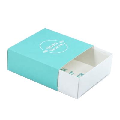 China Recyclable Popular Design Craft 210gsm Paper Drawer Paper Box Recyclable for sale