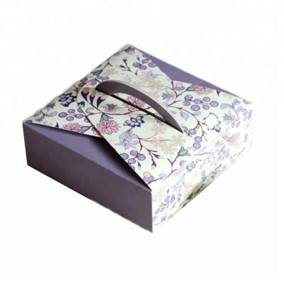 China Recyclable Custom Wrapping Paper Boxes Wedding/Christmas Candy/Cake Packaging Boxes Muffin Biscuit Cookie Macaron Gift Box for sale