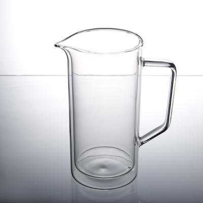 China Sustainable Fashion Trend And Good Price Double Wall Glass Espresso Cup Glass Cup for sale