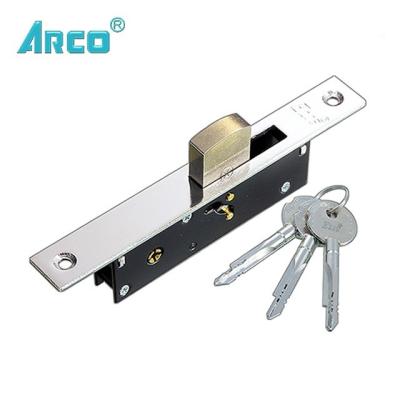 China Flat Bolt Door Lock, TN18/4 Aluminum Door Mortise Lock for sale