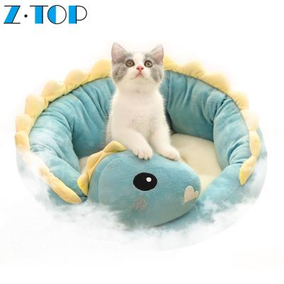 China Anti Slip Plush Dog Beds Super Breathable Washable Dog Beds Luxury Soft Heated Pet Beds for sale