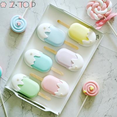 China China Simutation Ice Cream Rolls Model Customized Simulation Food Display Dessert Bakery Props for sale