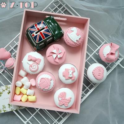 China China decoration birthday party wedding props artificial clay maded cupcake style photography props for sale