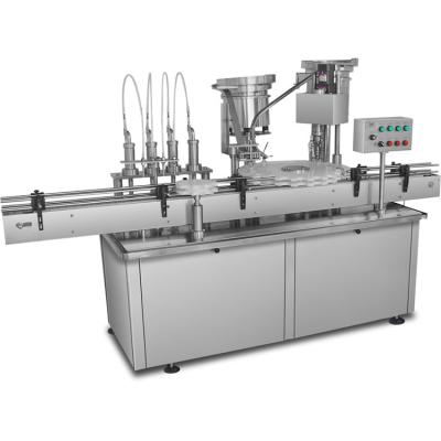 China Full Automatic Beverage 10ml Mini Eliquid Cigarette Oil Filling Machine Bottling Line With 1 Year Warranty for sale