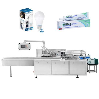 China Automatic Food Toothpaste And Toothbrush Carton Box Packing Machine for sale