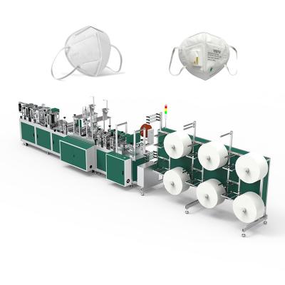 China Factory N95 Respirator Mask Making Machine Production Line Full-Automatic for sale