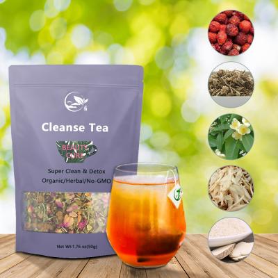 China Feed the stomach & Wholesale Chinese Organic Body Nature Liver Colon Cleansing Liver Super Herbal Detox Cleanse Detox Tea Bulk Private Label OEM for sale