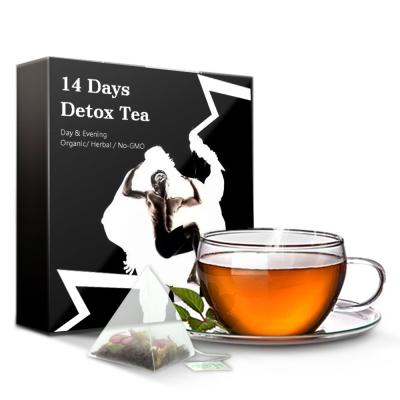 China 28 Days Detox Detox Weight Loss Private Label Ultimate Decaffeinated Lean Mint Green Slim Tea for sale