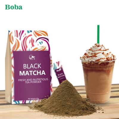 China Free Sample Instant Private Label Organic Coca Bursting Popping Boba Milk Bubble Matcha Tea Powder Ice Tea Black Tea Extract Powder for sale