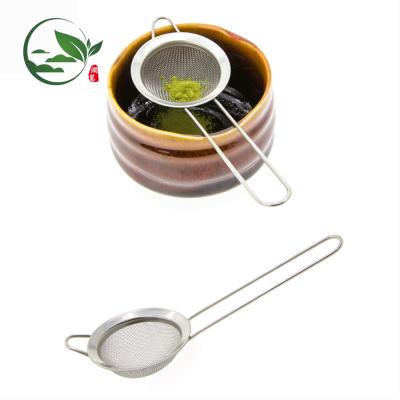 China Useful Useful Matcha Powder Sieve Matcha Mesh Colander Stainless Steel Hand Sieve for sale