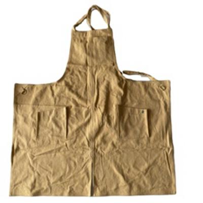 China 2022 Customized Chef Cafe Bbq Food Cooking Bib Apron Kitchen Cleaning Apron for sale