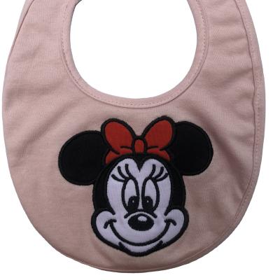 China Customized Fine Quality Wholesale Soft Bib 100% Cotton Baby Bib for sale