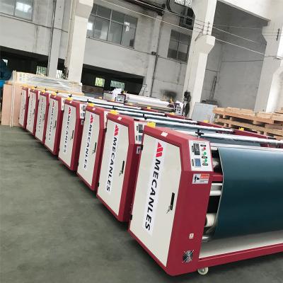 China Multifunctional Industrial Roll To Roll Convenient Operation High Speed ​​Heat Press Rotary Calander Sublimation Heat Press For Textiles 170cm for sale