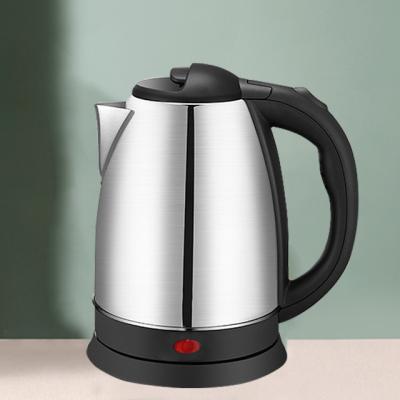 China Wholesale Rotating 1.8L Electric Portable Kettle Overheating Easy Pouring Base 360 ​​Degree Protection Cordless Water Kettle Stainless Steel Spout Kettle for sale