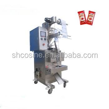 China High Quality GARMENT COSINUS Polythene Bag Cutting Granules Rice Packing Filling Machine With Good Price for sale