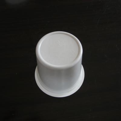 China Coffee capsule filling and sealing disposable coffee capsule plastic cup K cup and filter for keurig for sale