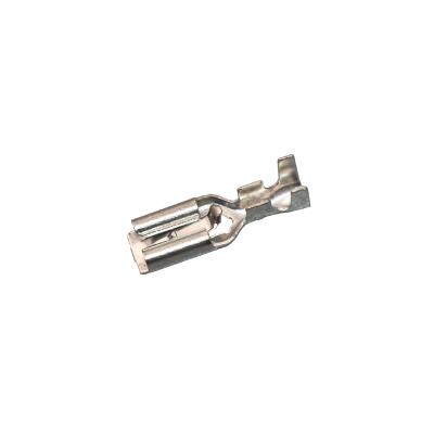 China 4.8mm spring connecting terminal slef-locking brass strap terminal DJ622-J4.8 for sale