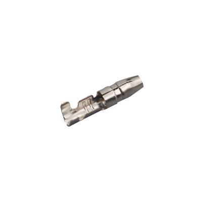 China Wire Connecting Bullet Type Terminal 4mm Round Crimp Terminal Connector DJ211-4 DJ221-4 for sale