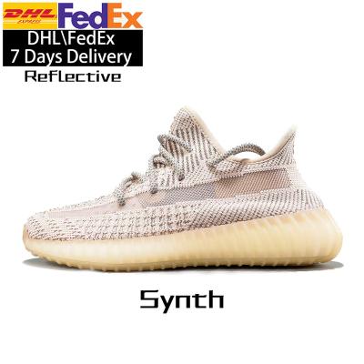 China Cushioning 350 v2 yeezy boos Synth Women FV5666 Reflective Men Sneaker Runner Shoes 350 v2 yezzy for sale