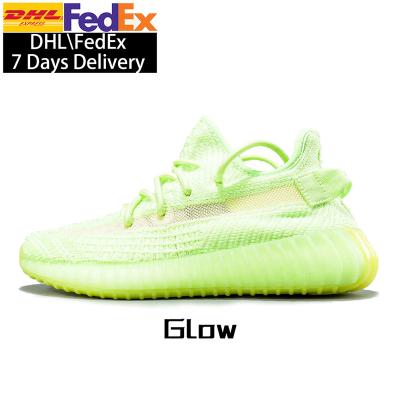 China Cushioning glow EG5293 350 v2 sneaker yeezy runner women women men shoes 350 v2 yezzy for sale