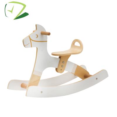 China Custom Personalized Wooden Exercise Balance Ability Big Pretty Rocking Horses For Sale for sale